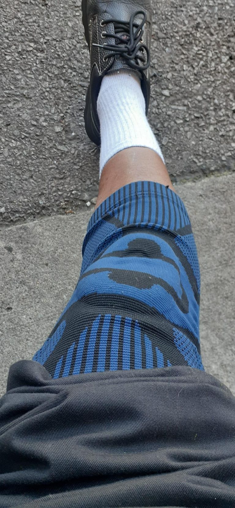 As soon as I received it I put it on and walked around for a while...This is the best thing I have purchased! I had injured my knee somehow..very painful to walk or bend..ever since I put the compression brace on I feel no pain!!.It supports my knee very well!! I will be purchasing another one definitely! Mr Brown. PHC ⭐⭐⭐⭐⭐ersion 1.0.0